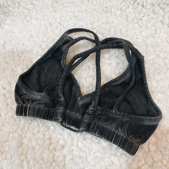 Ripple Yogawear Stonewash Double cross cross bra - Picture 4 of 4